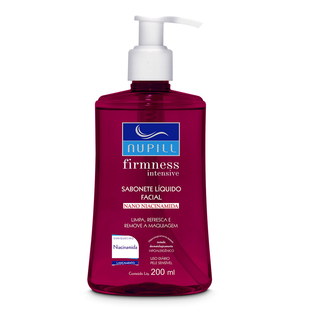 SABONETE LIQ. FACIAL NANO NIACINAMIDA 200ML - NUPILL