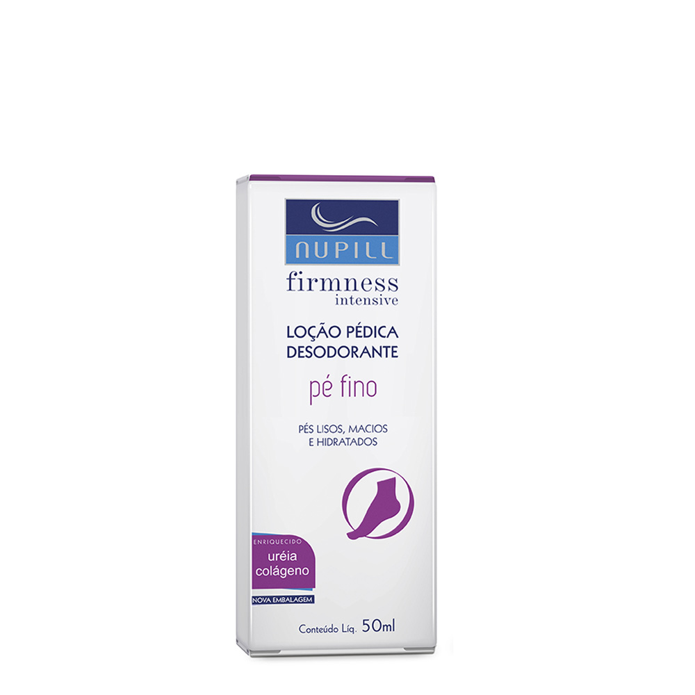 LOCAO PEDICA PE FIRMNESS 50ML - NUPILL