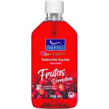 SABONETE LIQ. ORGANIC FRUTAS VERMELHAS 500ML - NUPILL