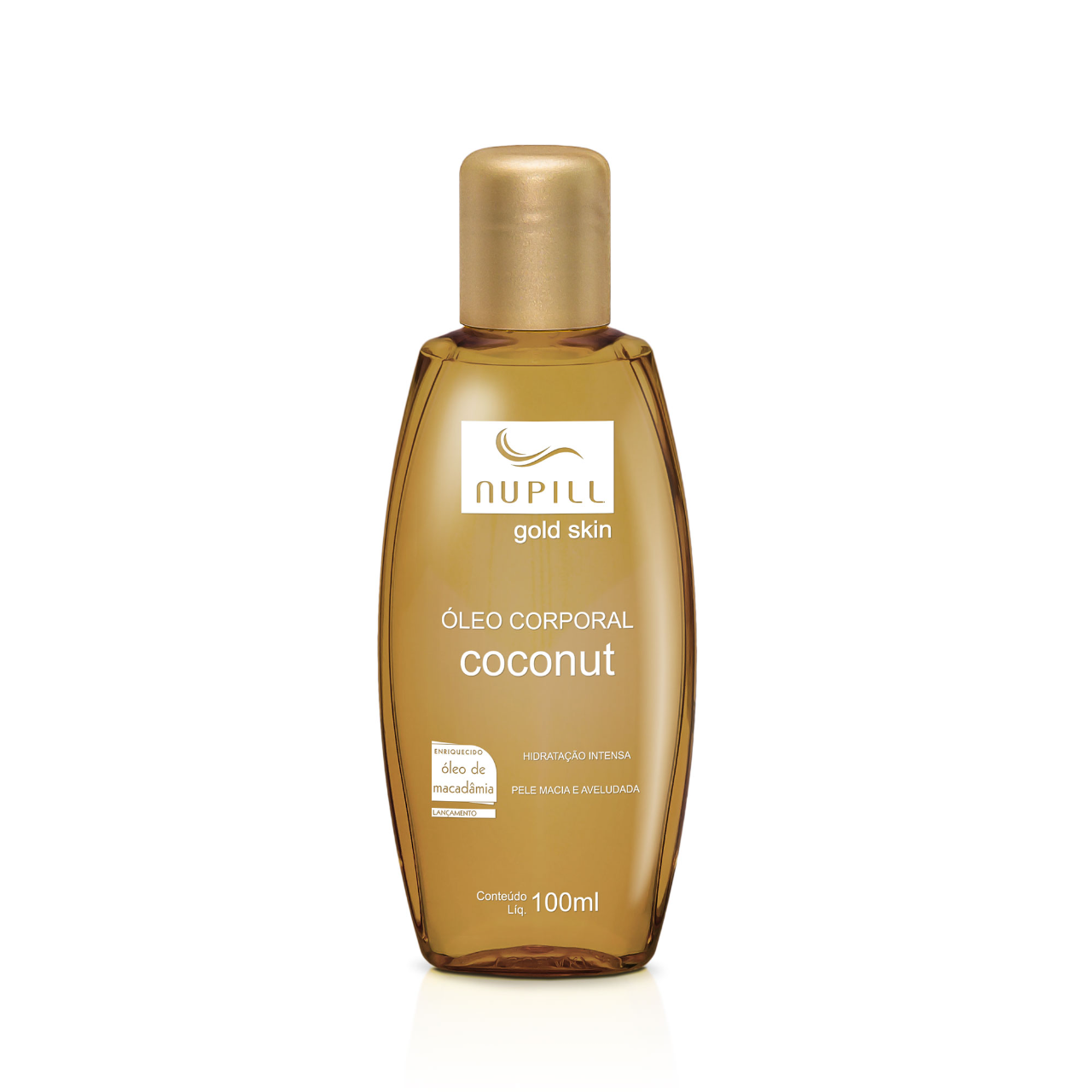 OLEO CORPORAL COCONUT E MACADAMIA 100ML - NUPILL