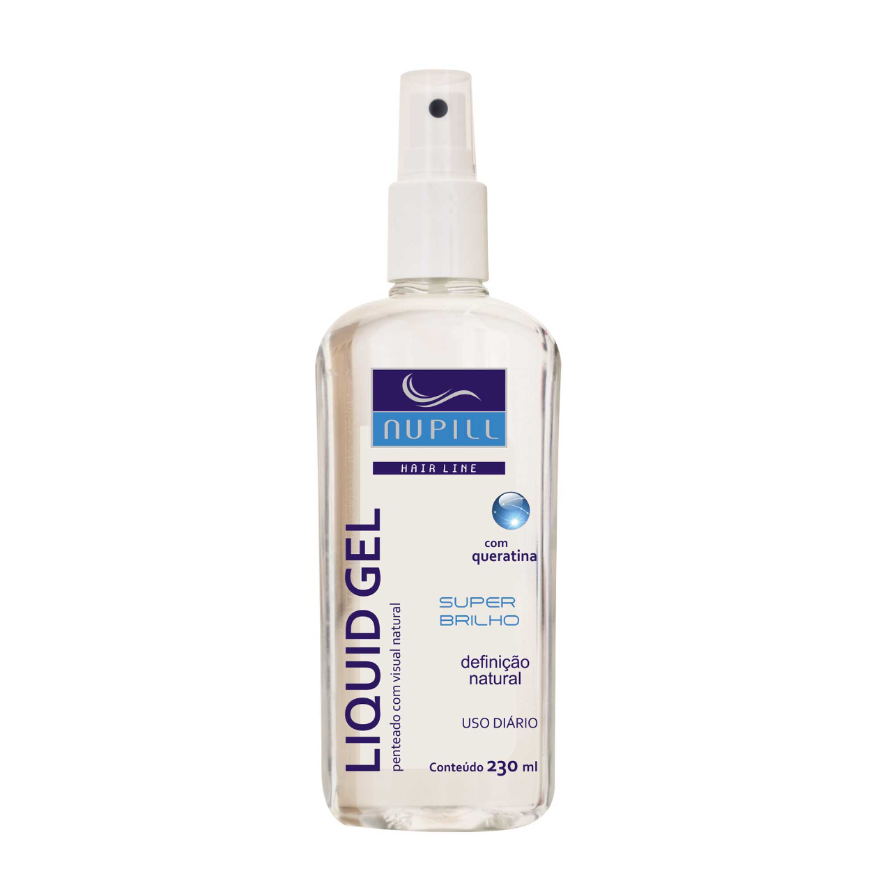 GEL SPRAY SUPER BRILHO 230ML - NUPILL