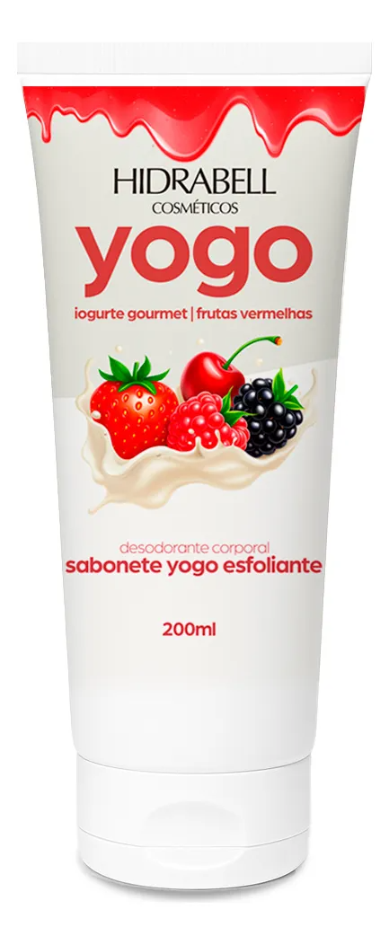 SABONETE ESFOLIANTE YOGO 200ML HIDRABELL