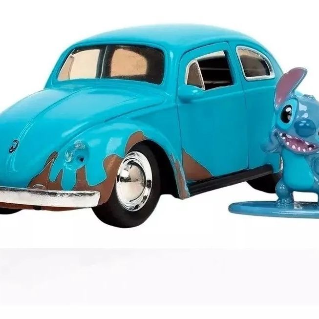 VW FUSCA COM BONECO STITCH 33251- CALIFORNIA TOY