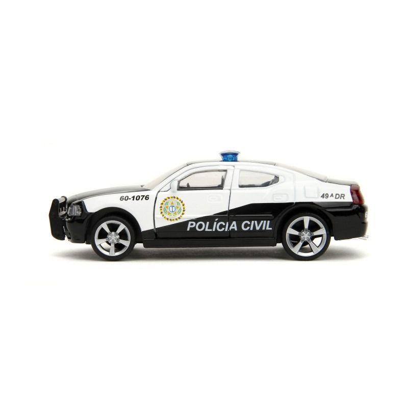 2006 DODGE CHARGER POLICIA CIVIL VELOZES E FURIOSOS 33666- CALIFORNIA TOY