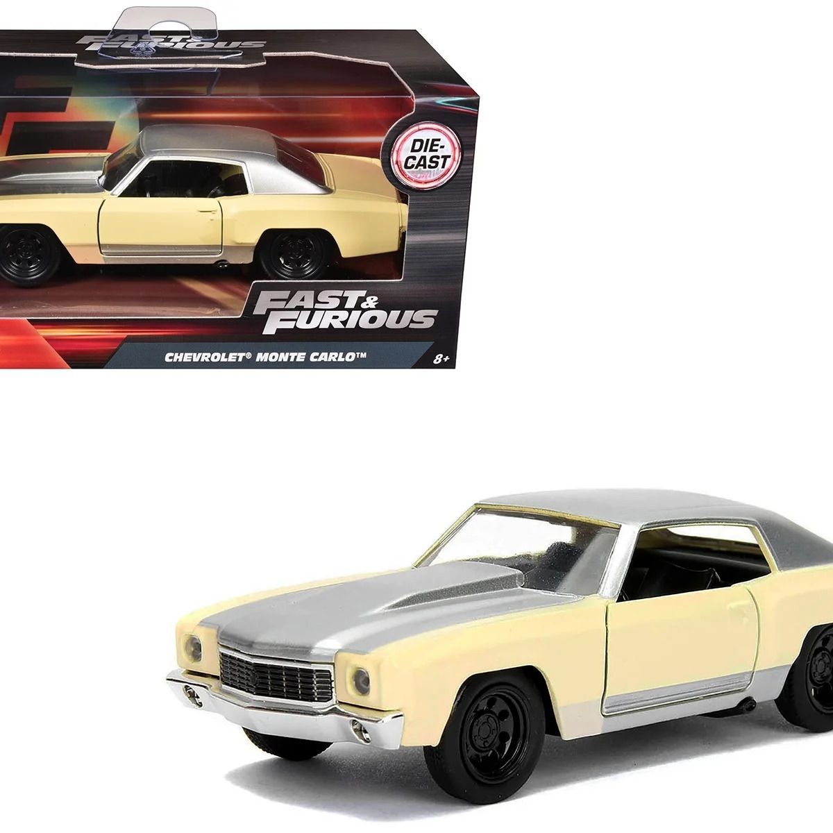 1971 CHEVY MONTE CARLO VELOZES E FURIOSOS 99516- CALIFORNIA TOY