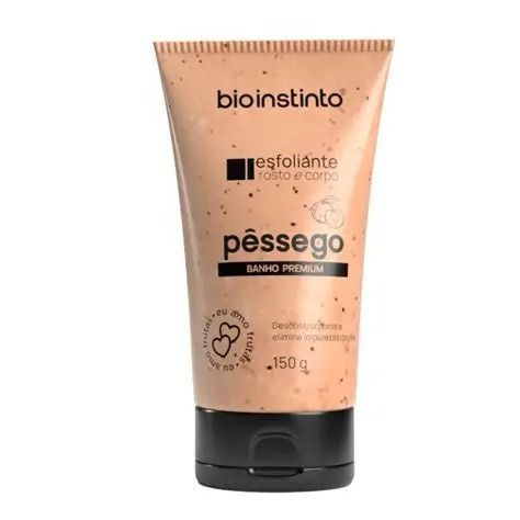 ESFOLIANTE ROSTO E CORPO PESSEGO BISN 150G BIO INSTINTO