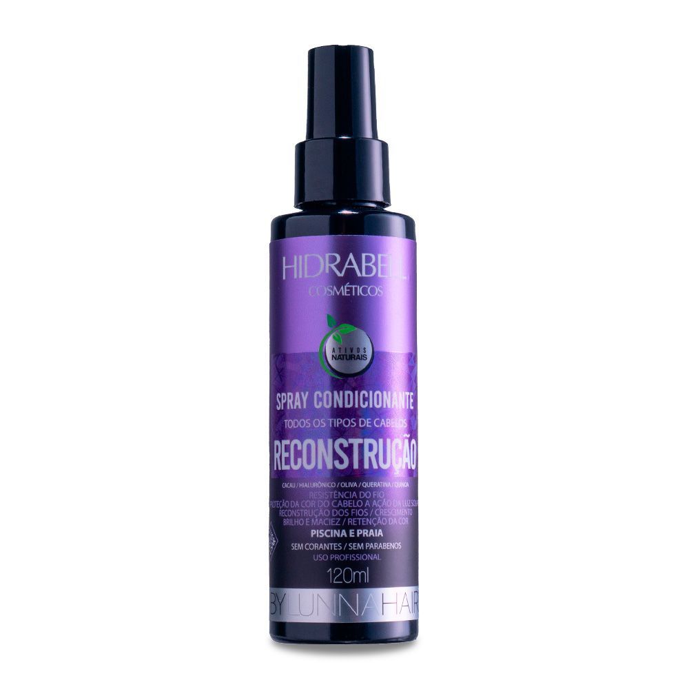 SPRAY RECONSTRUCAO 120ML BYLUNNA - HIDRABELL