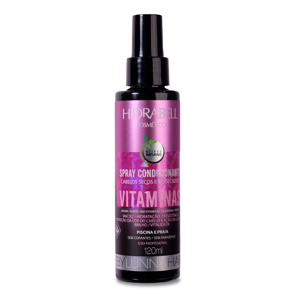 SPRAY VITAMINAS 120ML BYLUNNA - HIDRABELL