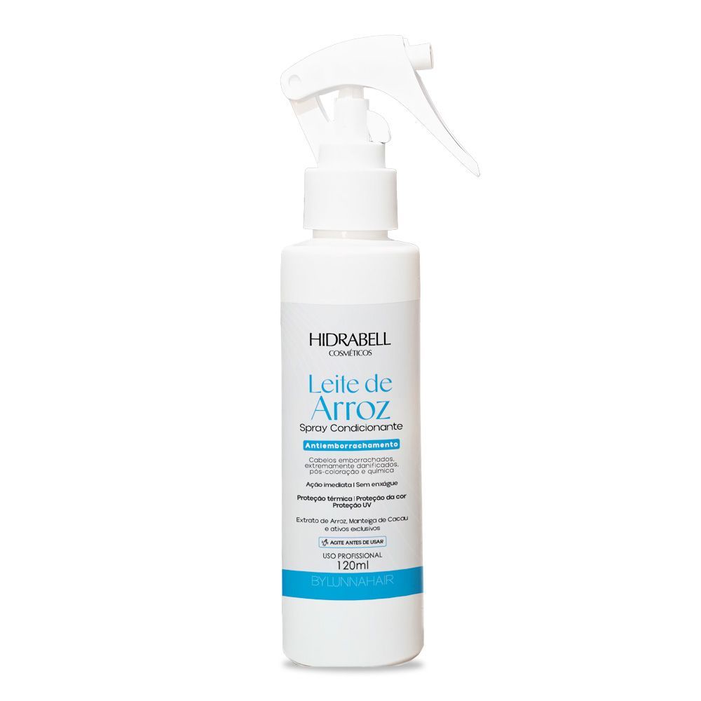 SPRAY LEITE DE ARROZ 120ML BYLUNNA - HIDRABELL