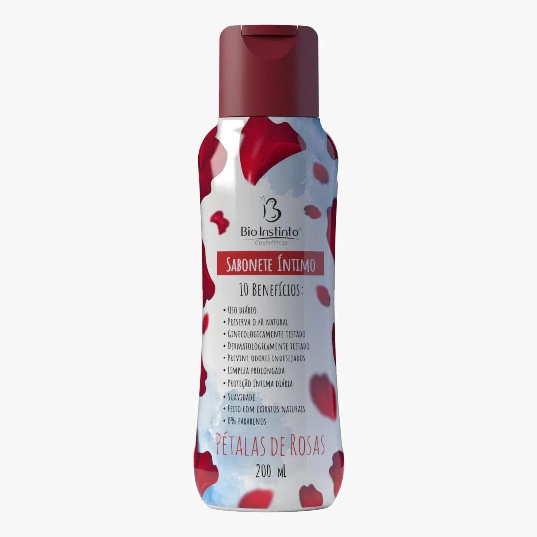 SAB INTIMO 10 BENEFICIOS PETALAS DE ROSAS 200ML BIO INSTINTO
