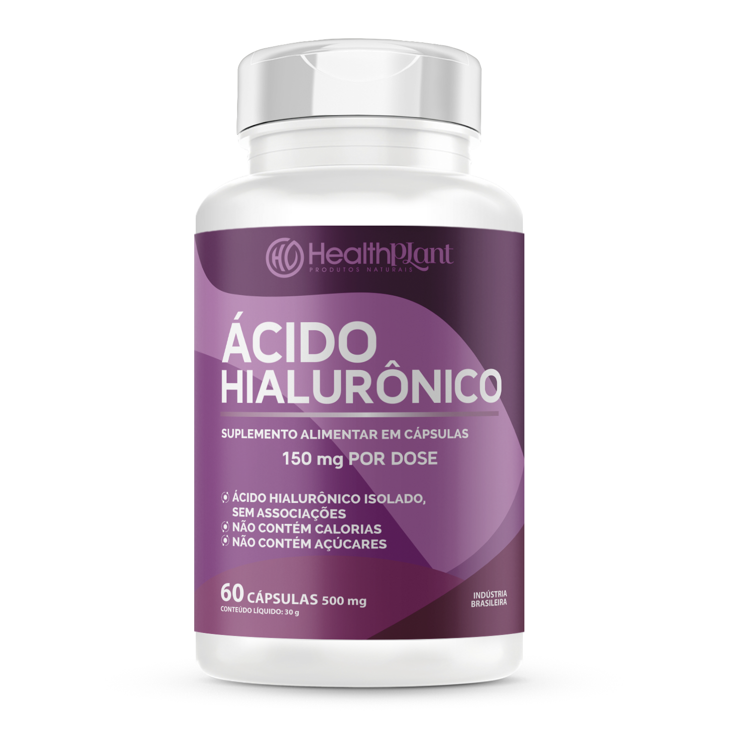 ACIDO HIALURONICO 60 CAPS - HEALTHPLANT