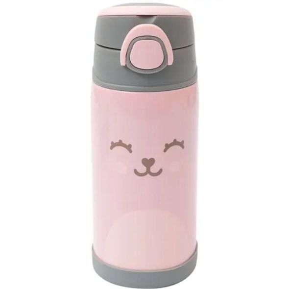 COPO TERMICO PAREDE DUPLA GUMY ROSA 12110-BUBA