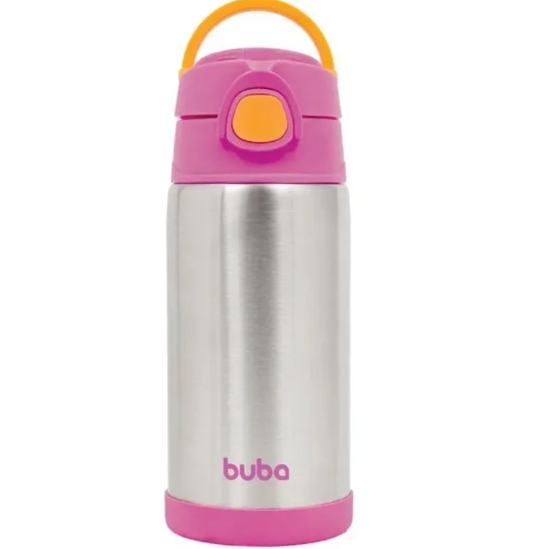 COPO TERMICO PAREDE DUPLA ROSA 11384-BUBA