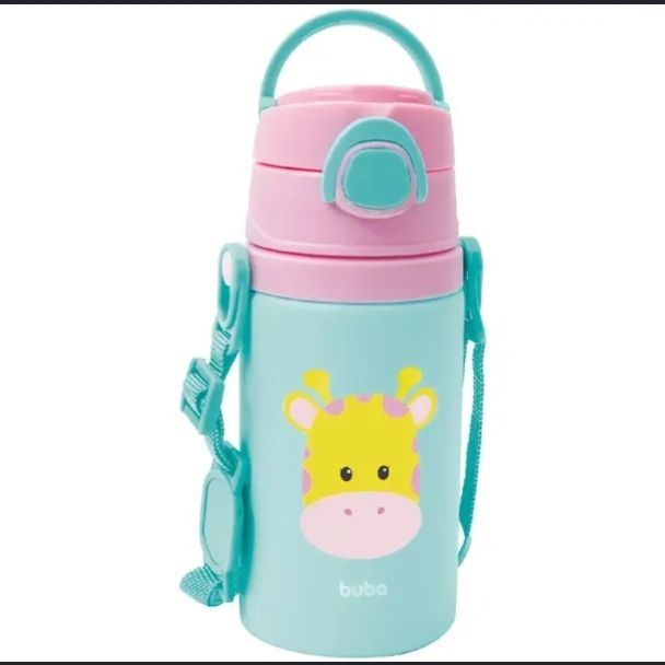 GARRAFINHA DE ALUMINIO ANIMAL FUN GIRAFA 12118-BUBA