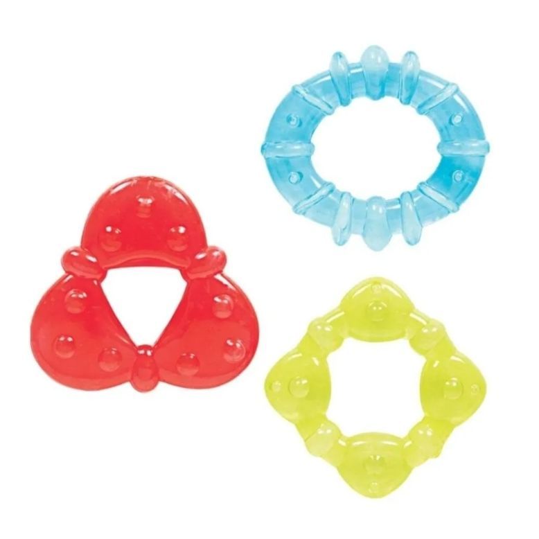 KIT MORDEDORES COM AGUA GEOMETRICOS 7228-BUBA