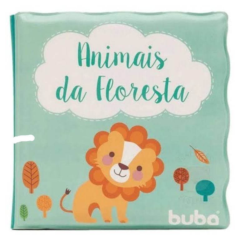 LIVRINHO DE BANHO ANIMAIS DA FLORESTA 7497-BUBA