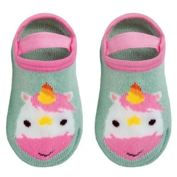 MEIA SAPATILHA ANTIDERRAPANTE UNICORNIO - M 15280-BUBA
