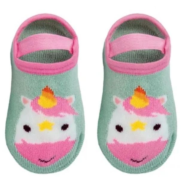 MEIA SAPATILHA ANTIDERRAPANTE UNICORNIO - P 15279-BUBA
