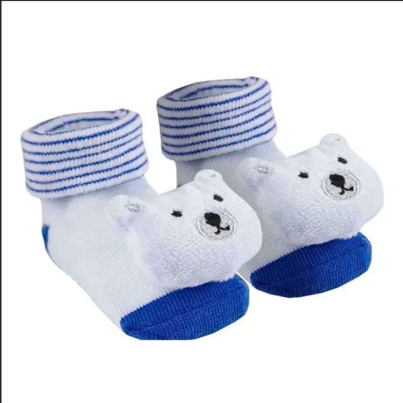 MEIAS ANTIDERRAPANTES COM CHOCALHO URSO 14485-BUBA