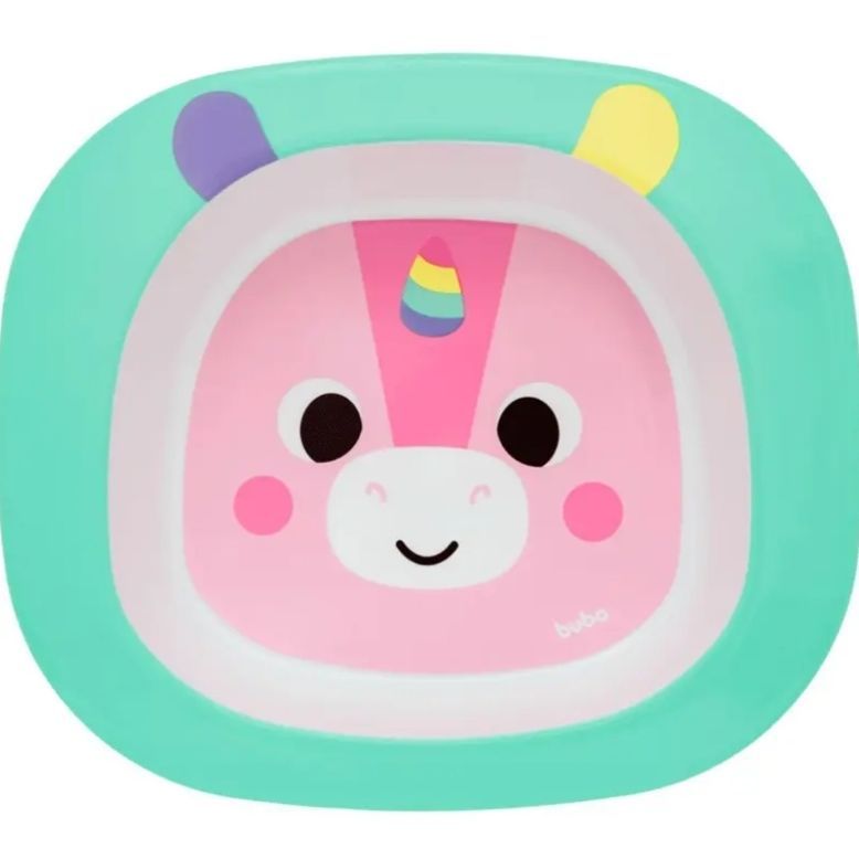 PRATINHO BOWL BUBA ZOO UNICORNIO 16297-BUBA